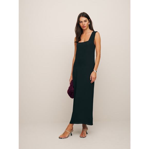 Reformation Dresses & Skirts - Reformation Vea Midi Dress - 8 - Black
